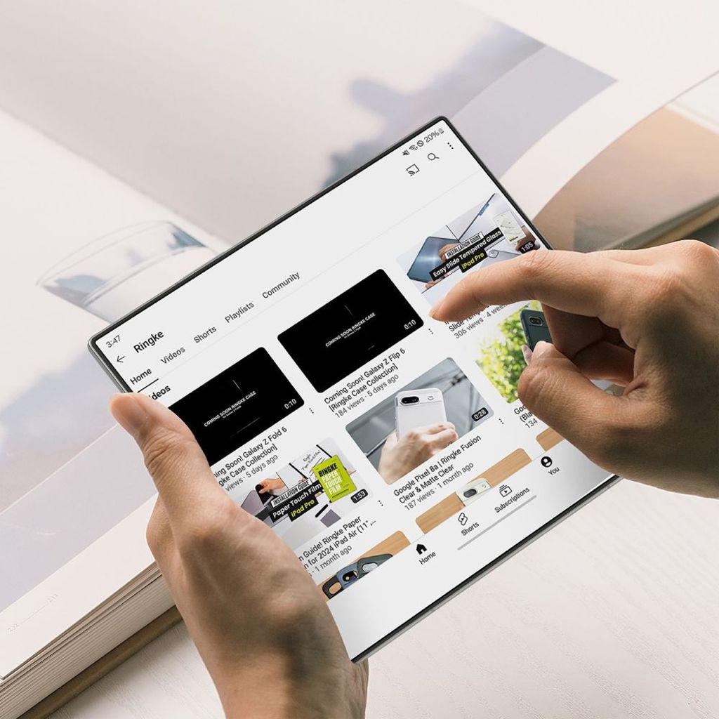 Ringke Dual Easy Pro 2-pack Skjermbeskytter til Samsung Galaxy Z Fold 7