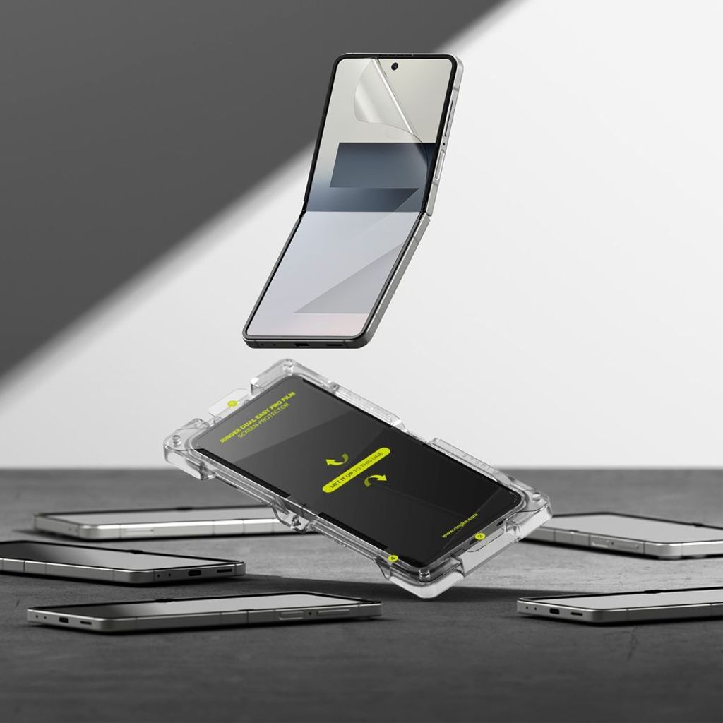 Ringke Dual Easy Pro 2-pack Näytönsuoja Samsung Galaxy Z Flip 7