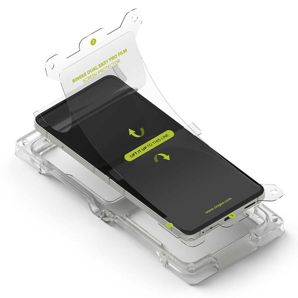 Ringke Dual Easy Pro 2-pack Näytönsuoja Samsung Galaxy Z Flip 7