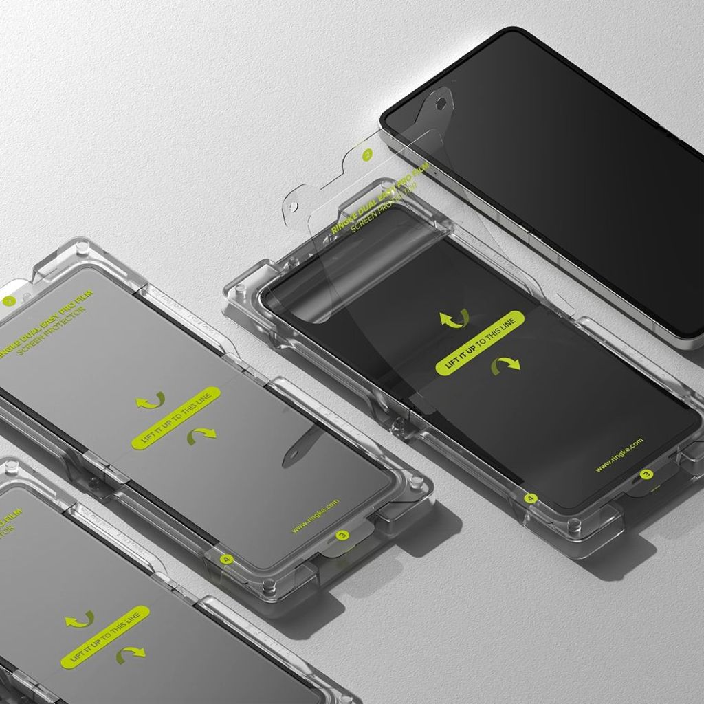 Ringke Dual Easy Pro 2-pack Näytönsuoja Samsung Galaxy Z Flip 7