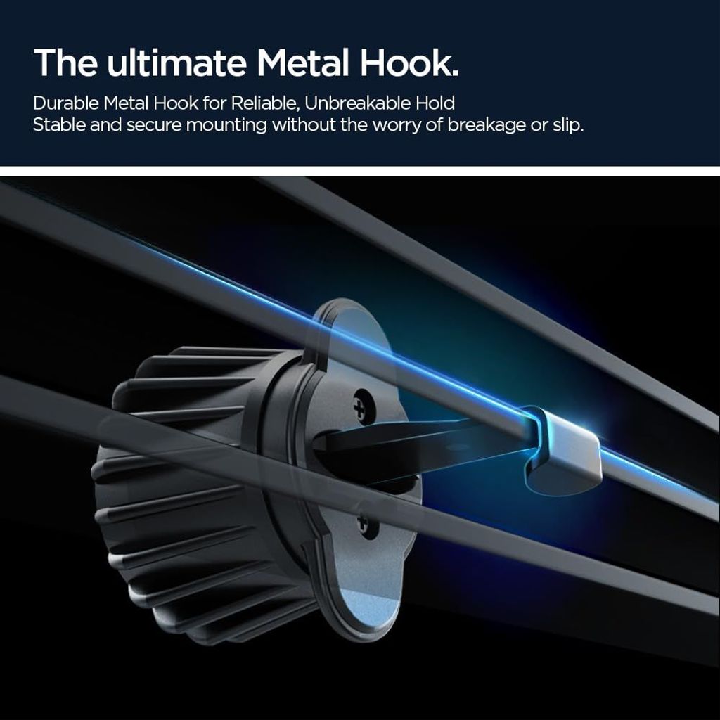 Spigen MFT13 MagSafe telefonhållare för Bil – Silver