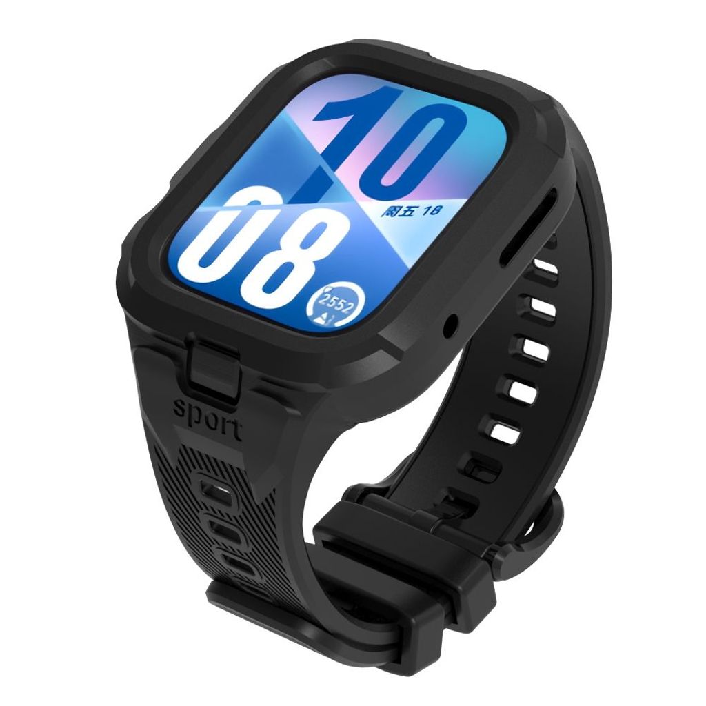 Tech-Protect Armor Kockarmband till Huawei Watch Fit 3/4/4 Pro - Svart