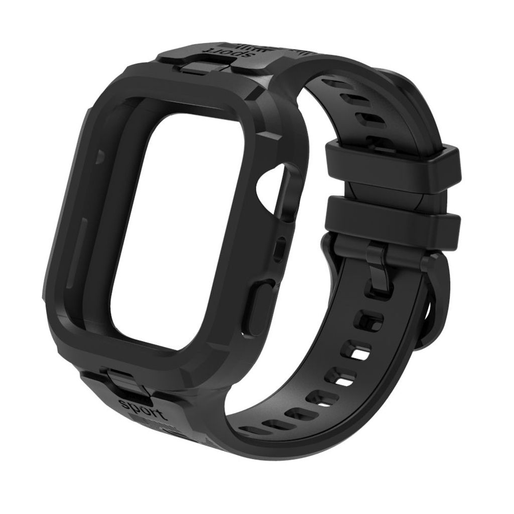 Tech-Protect Armor Kockarmband till Huawei Watch Fit 3/4/4 Pro - Svart