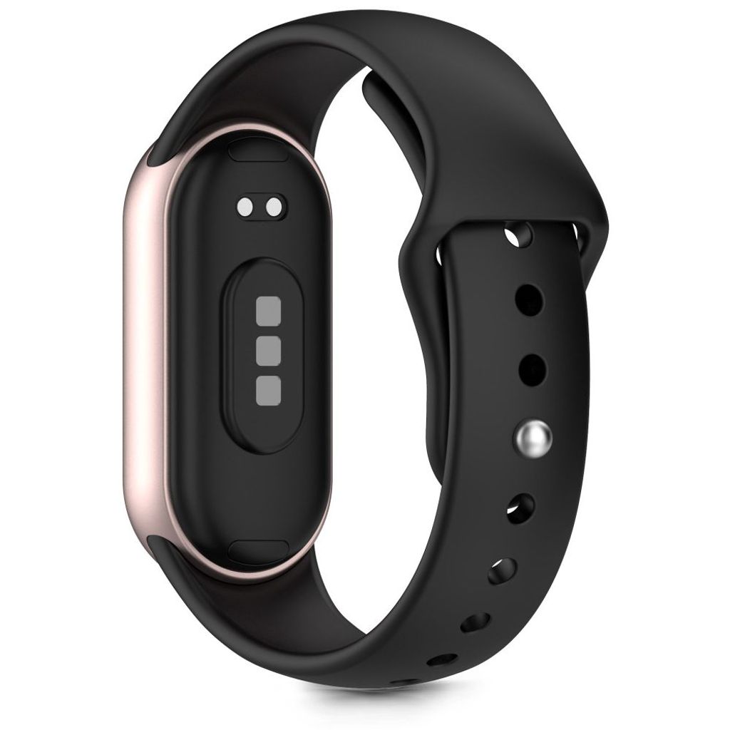 Tech-Protect IconBand Pure Kockarmband till Xiaomi Smart Band 8/9/10/NFC - Svart