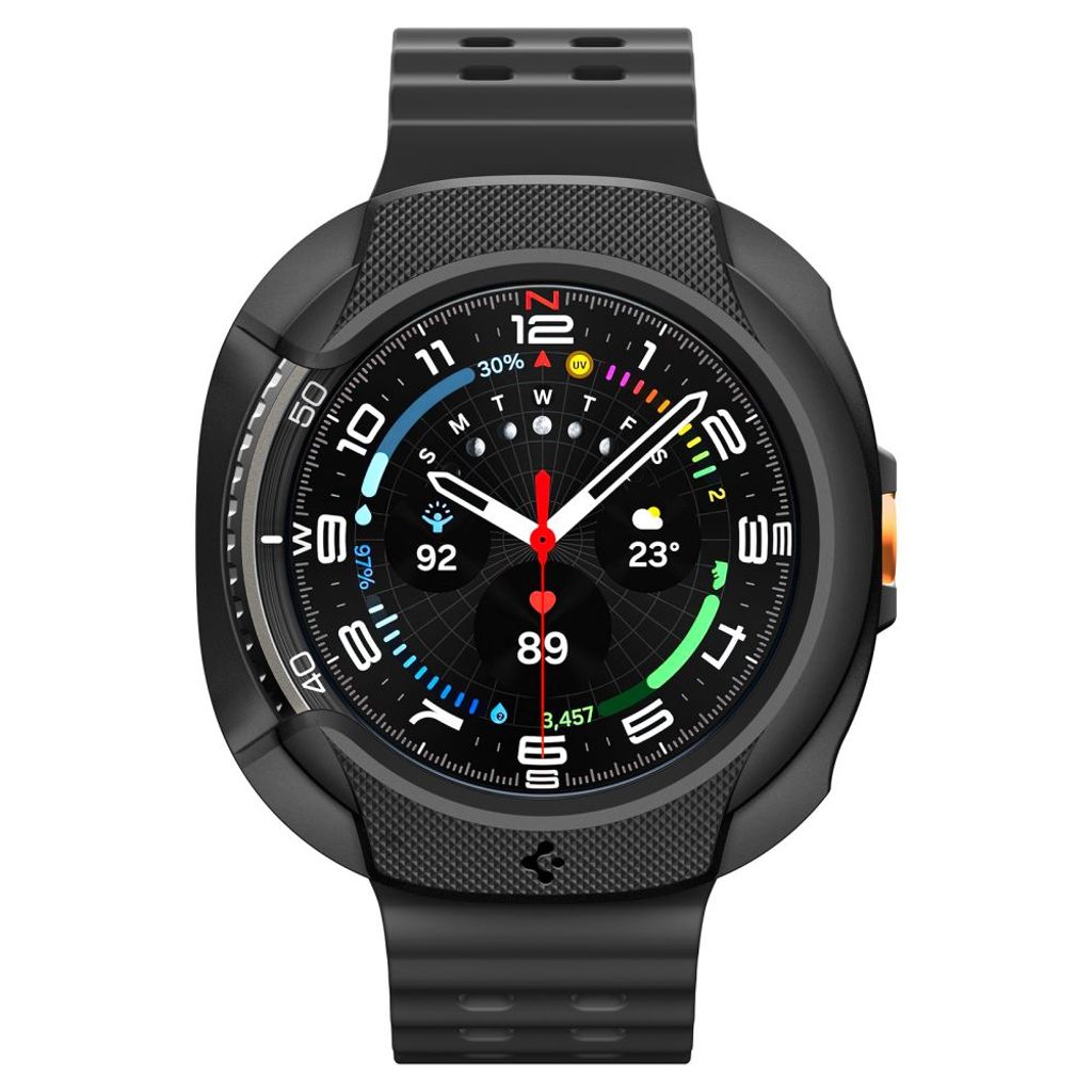 Spigen Liquid Air Kuori Samsung Galaxy Watch 8 Classic 46mm - Musta