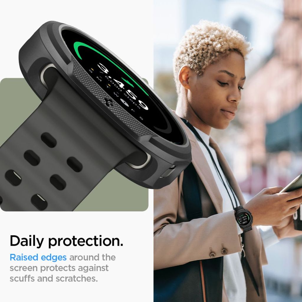 Spigen Liquid Air Kuori Samsung Galaxy Watch 8 Classic 46mm - Musta