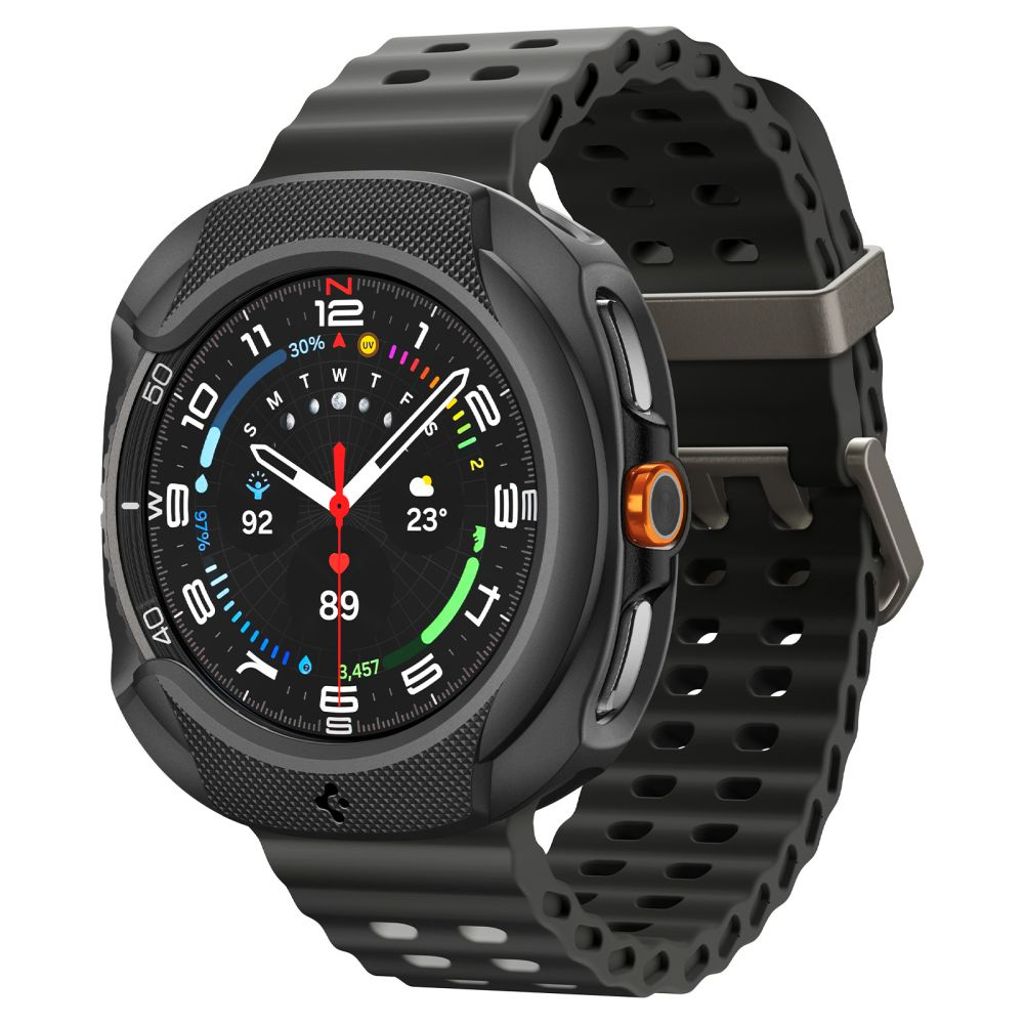 Spigen Liquid Air Kuori Samsung Galaxy Watch 8 Classic 46mm - Musta