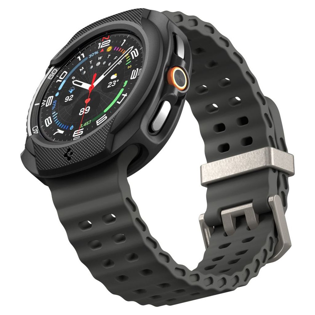Spigen Liquid Air Kuori Samsung Galaxy Watch 8 Classic 46mm - Musta