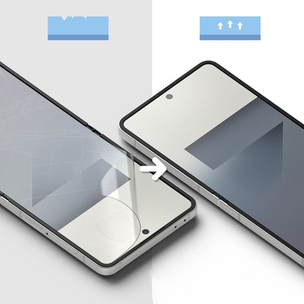 Ringke Protector Pro 3-in-1 Set Näytönsuoja Samsung Galaxy Z Flip 7