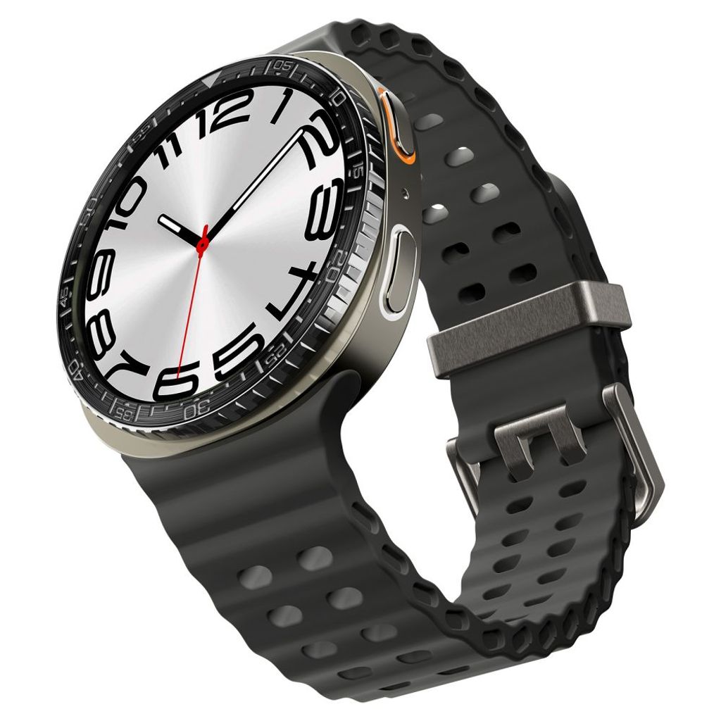 Spigen Tune Diver Samsung Galaxy Watch 8 Bezel - musta