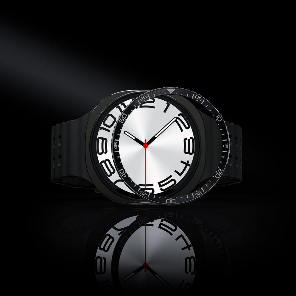 Spigen Tune Diver Samsung Galaxy Watch 8 Bezel - musta
