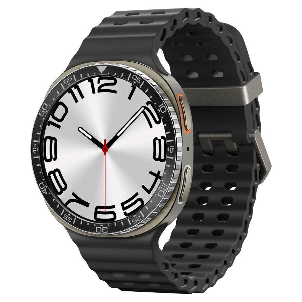 Spigen Tune Diver Samsung Galaxy Watch 8 Bezel - musta
