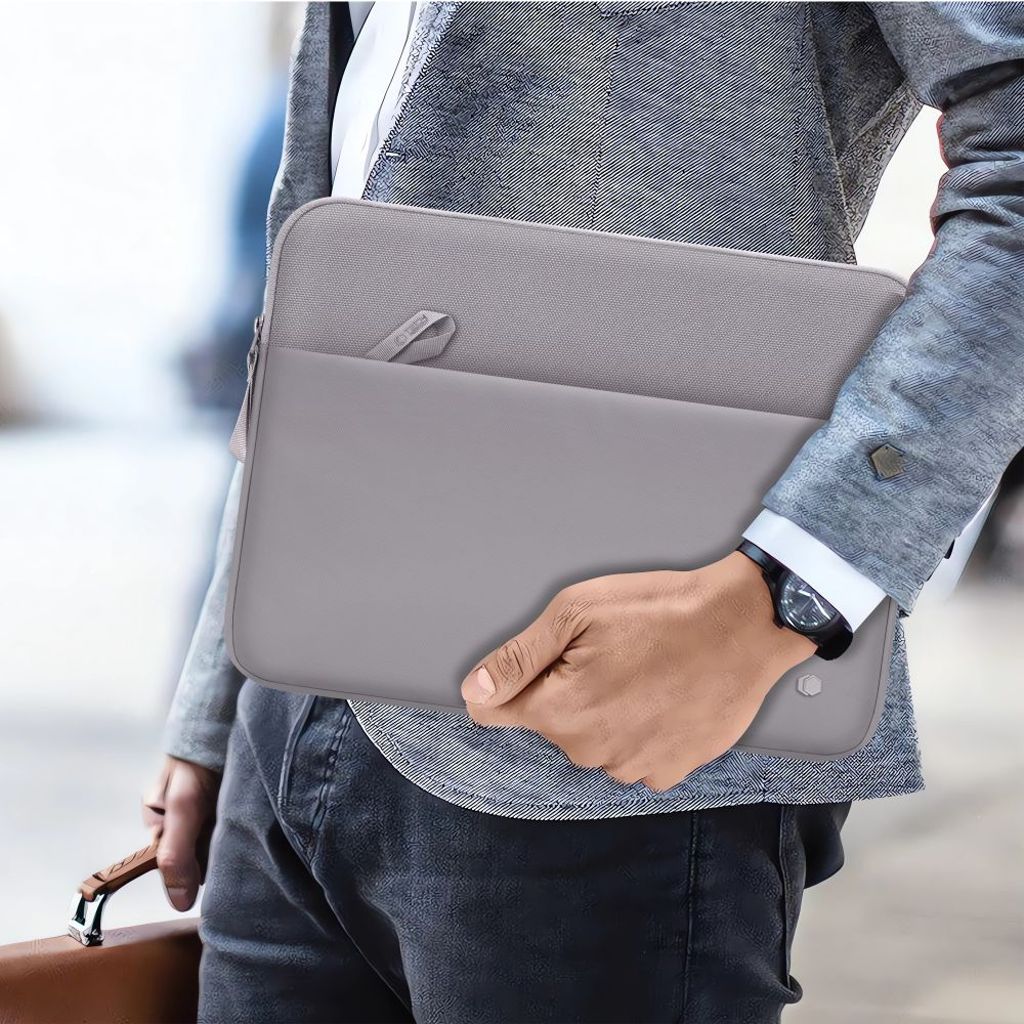 Tech-Protect Sleeve laptopfodral 13-14" – grå