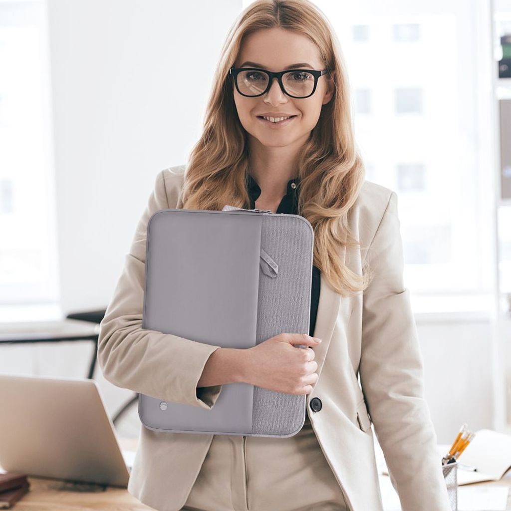 Tech-Protect Sleeve laptopfodral 13-14" – grå