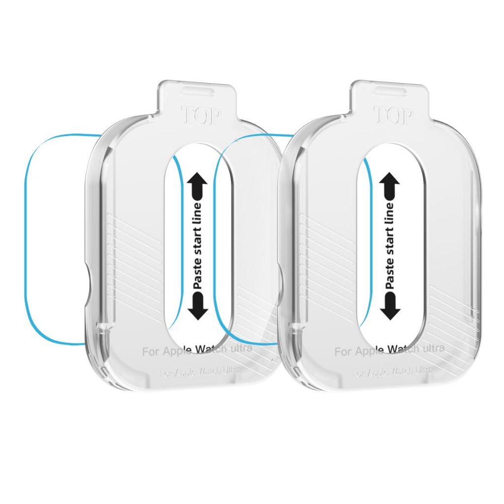 Tech-Protect Easy Set+ Näytönsuoja Apple Watch Ultra 1/2 49mm, 2-pakkaus