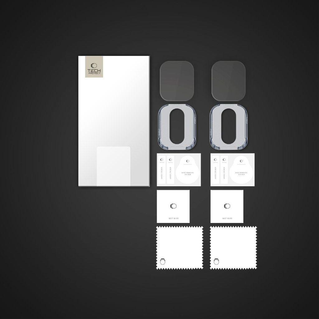 Tech-Protect Easy Set+ Näytönsuoja Apple Watch Ultra 1/2 49mm, 2-pakkaus