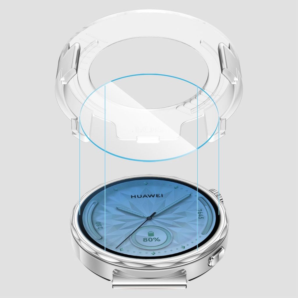 Tech-Protect Easy Set+ Skærmbeskyttelse til Huawei Watch GT 5 41 mm, 2-pak