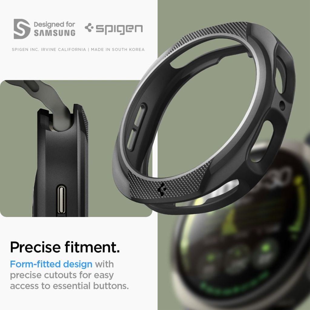 Spigen Liquid Air Kuori Samsung Galaxy Watch 8 40mm - Matte Black