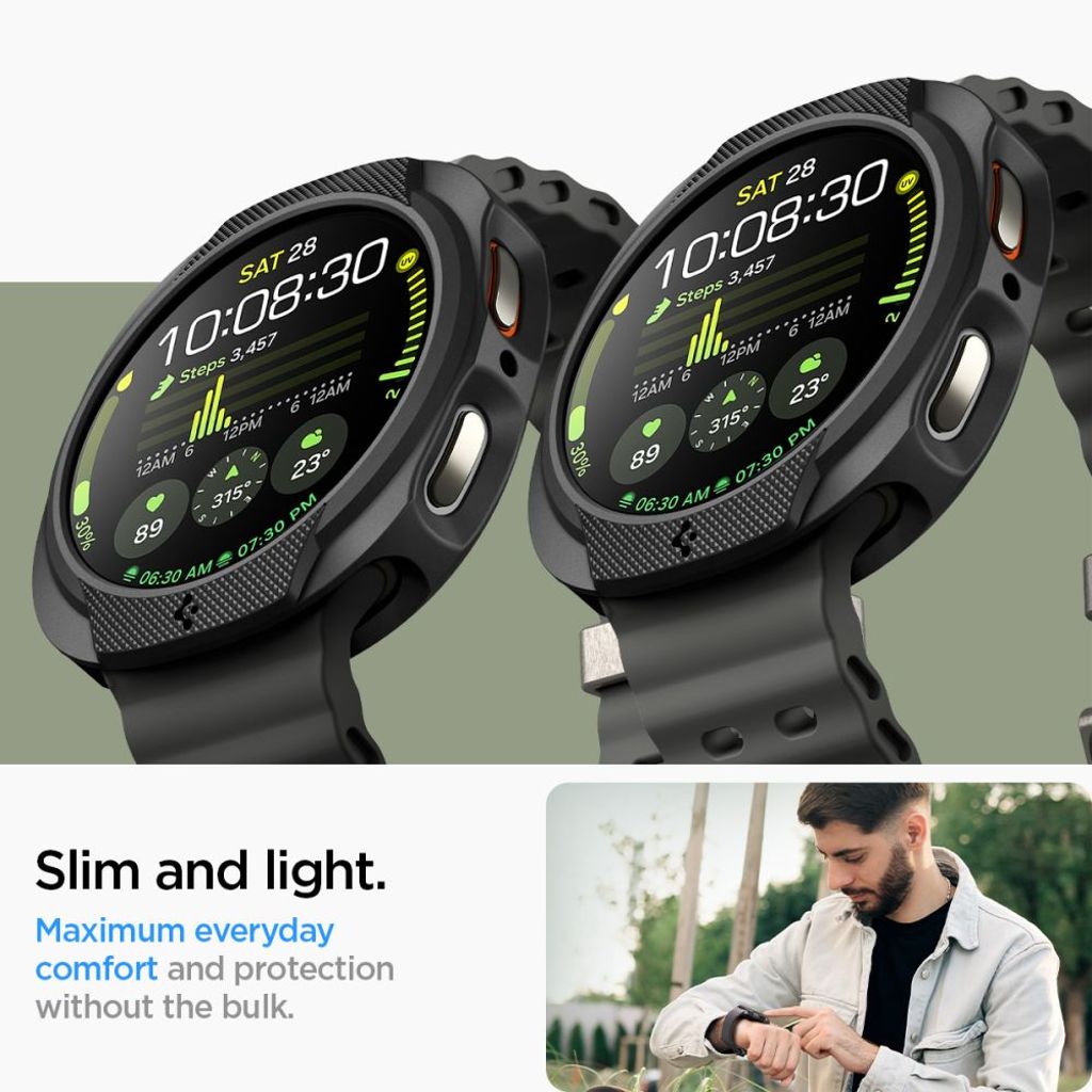 Spigen Liquid Air Kuori Samsung Galaxy Watch 8 40mm - Matte Black