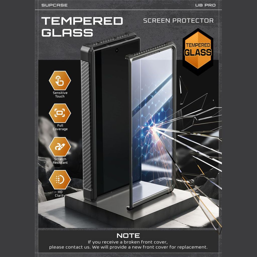 Supcase Unicorn Beetle Pro Cover til Samsung Galaxy Z Fold 7 - Sort