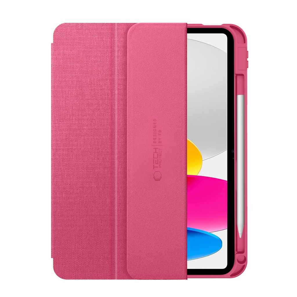 Tech-Protect SC Pen Canvas Kotelo iPad 10th Gen 2022 /A16 2025 - Vaaleanpunainen