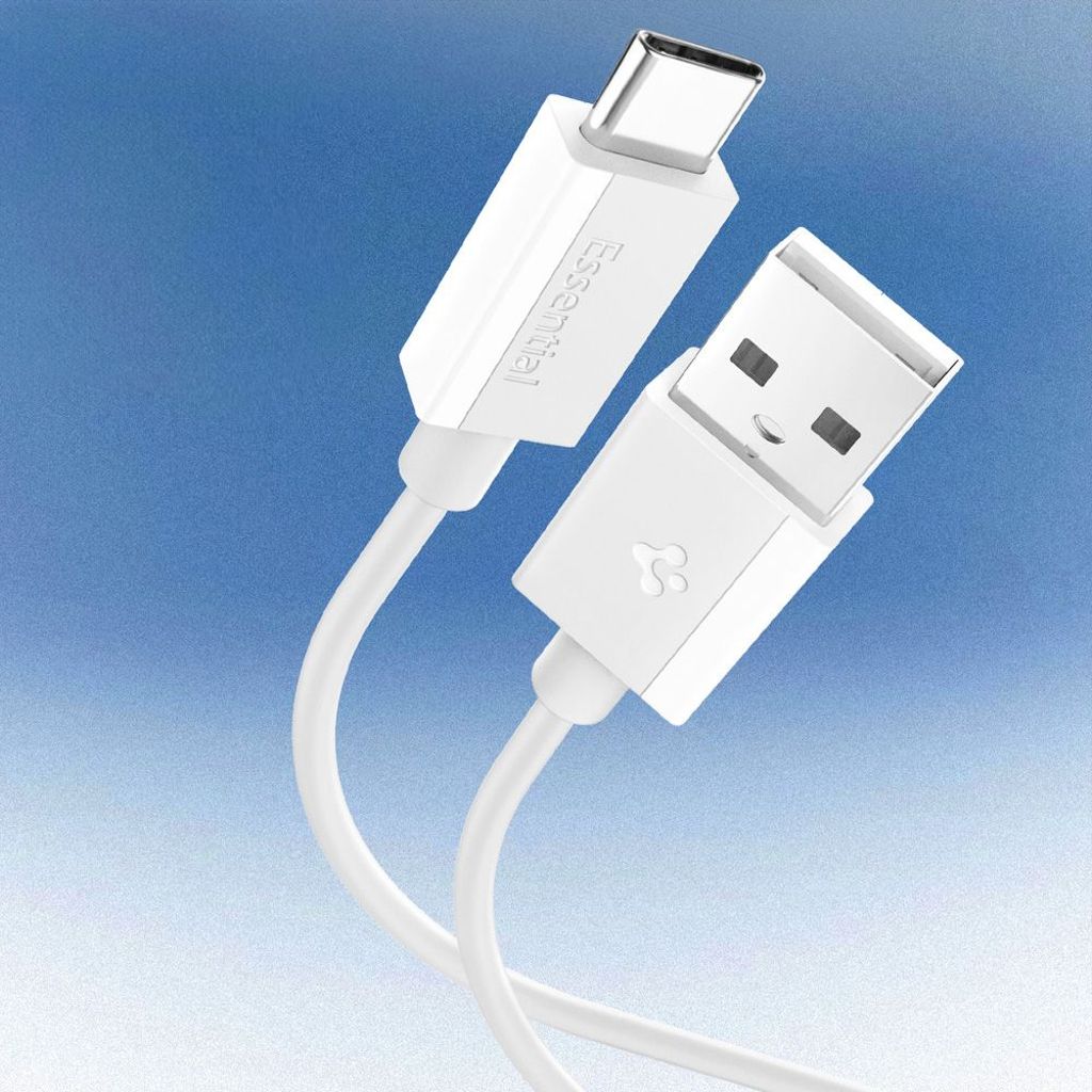 Spigen USB-C-kaapeli 60W 2m – Valkoinen