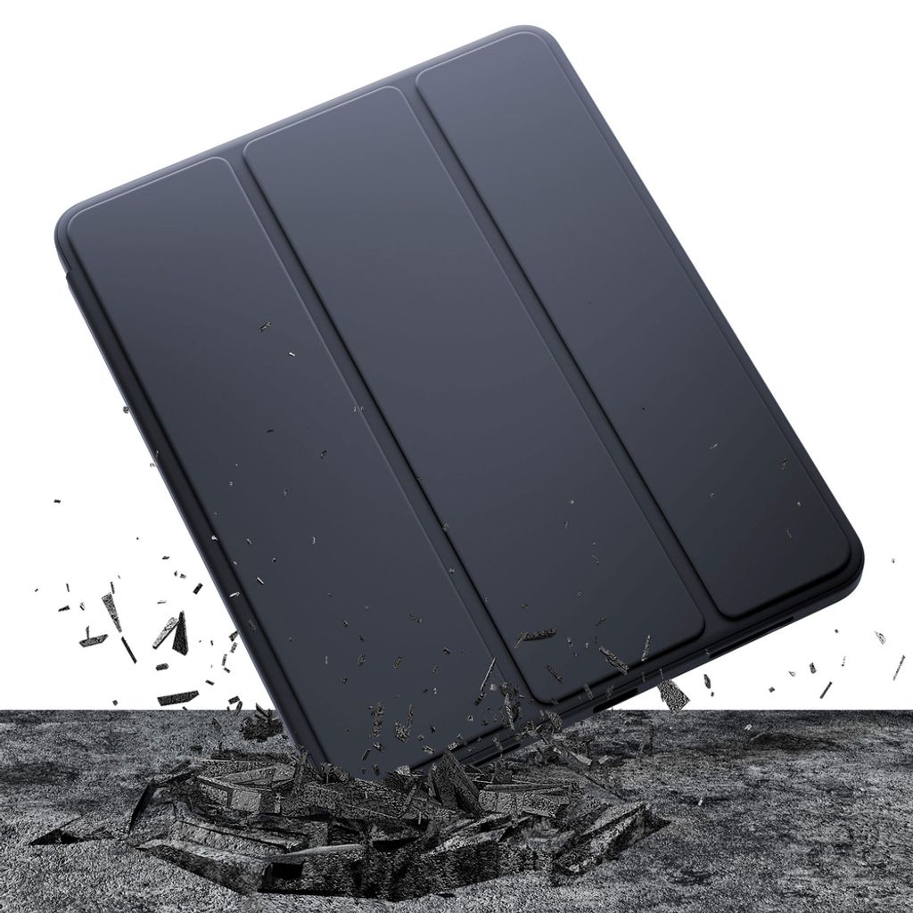 3mk Soft Tablet Flip Cover till Samsung Galaxy Tab S11 - Gennemsigtig
