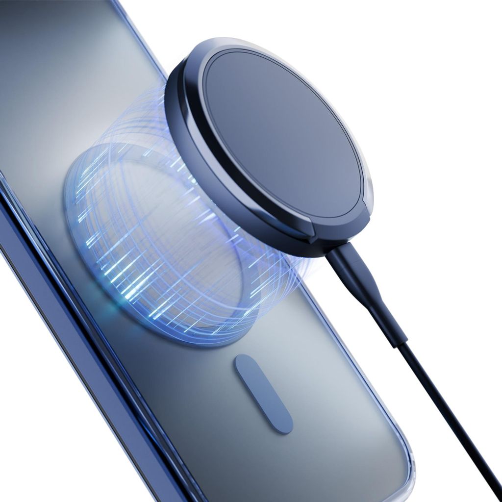 3mk Frosty MagSafe Cover till iPhone 17 - Blå