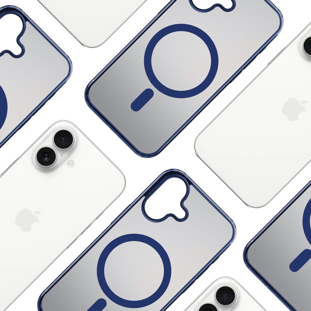 3mk Frosty MagSafe Cover till iPhone 17 - Blå