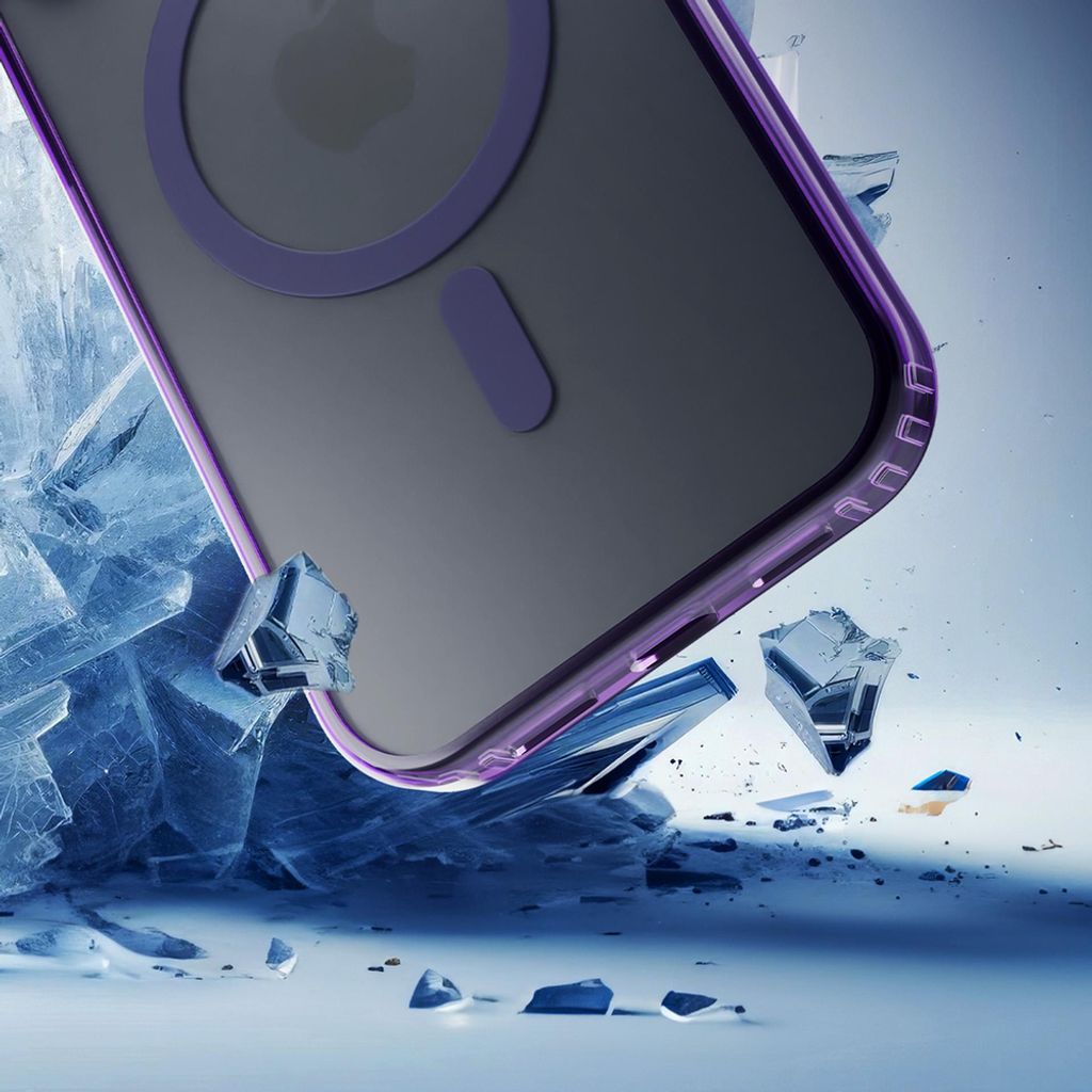 3mk Frosty MagSafe Cover till iPhone 17 - Lilla