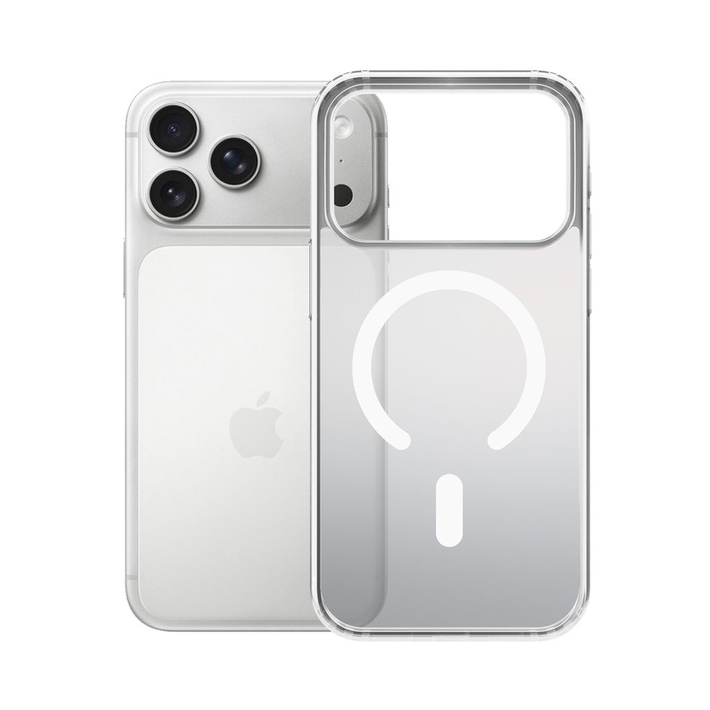 3mk Frosty MagSafe -kuori till iPhone 17 Pro Max - Valkoinen
