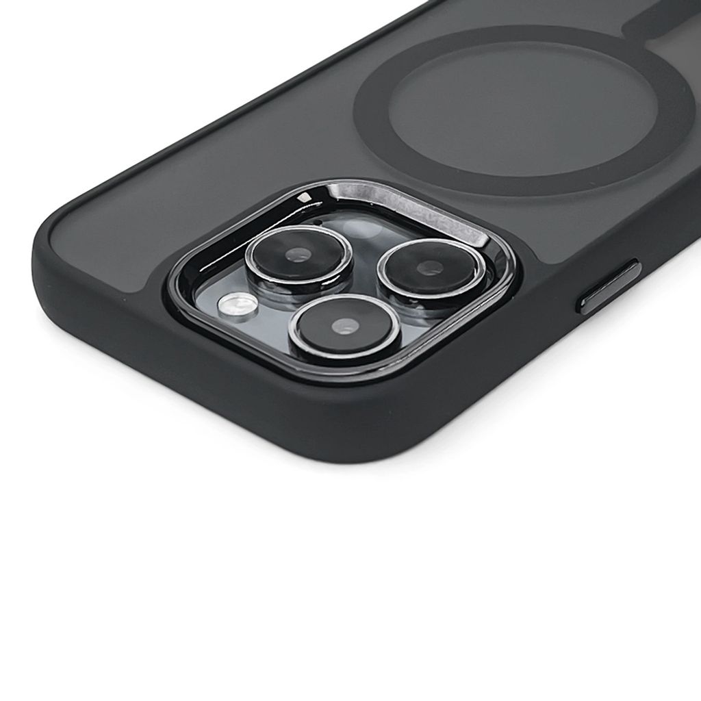 Fashion MagSafe -kuori till iPhone 17 Pro Max - Musta
