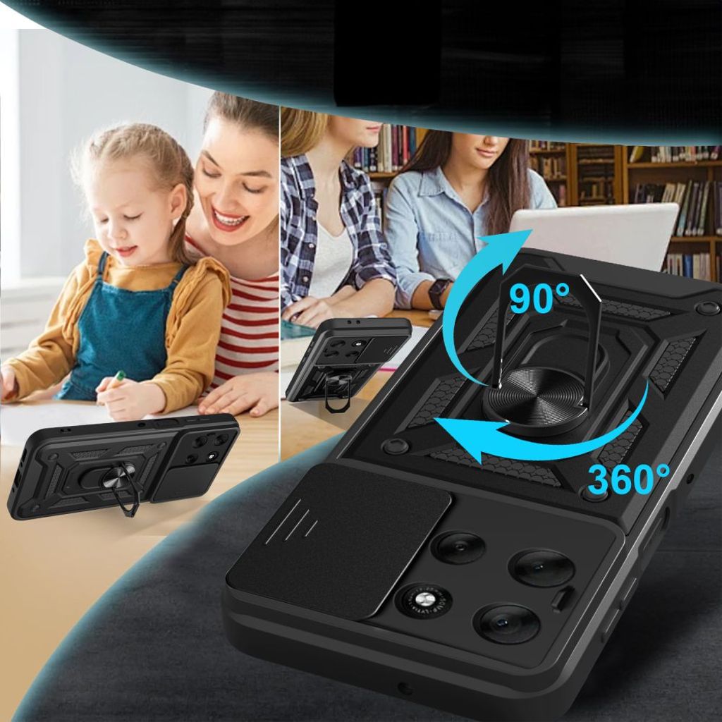 Tech-Protect CamShield Pro Deksel til Motorola Moto G56 5G - Svart