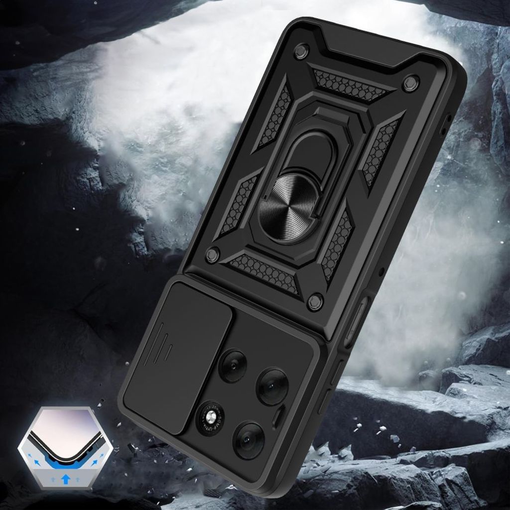 Tech-Protect CamShield Pro Deksel til Motorola Moto G56 5G - Svart