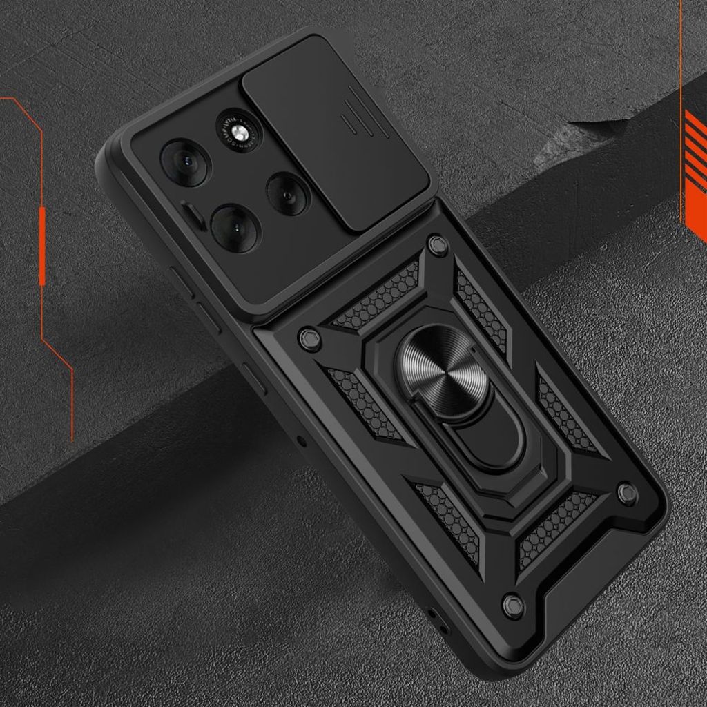 Tech-Protect CamShield Pro Cover til Motorola Moto G86 5G - Sort