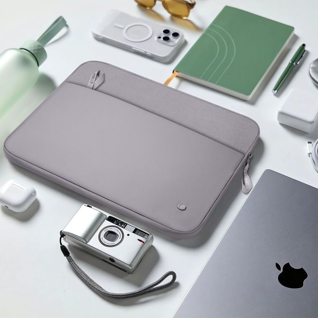 Tech-Protect Sleeve kannettavan kotelo 15–16" – Harmaa