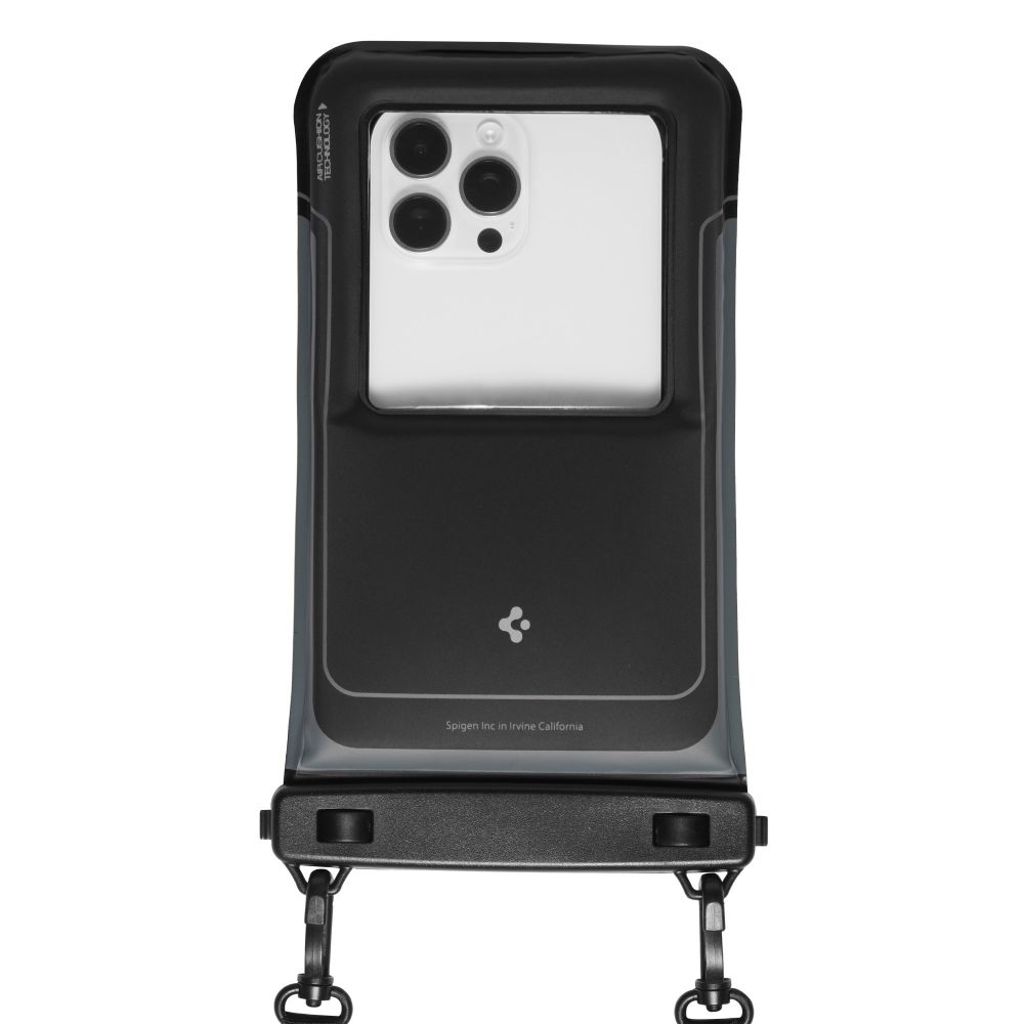 Spigen A611P vedenkestävä puhelimen kotelo universaali 2-pakkaus – musta