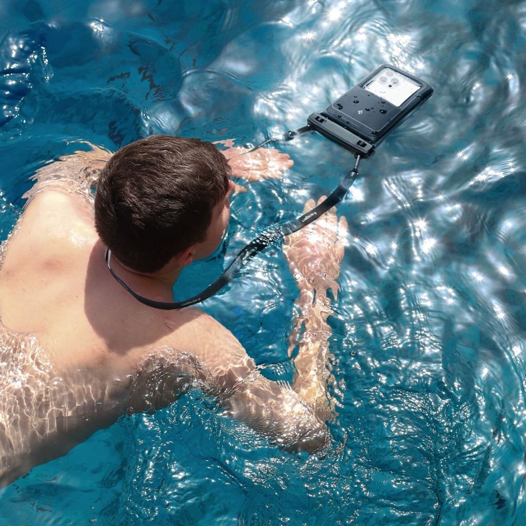 Spigen A611P vedenkestävä puhelimen kotelo universaali 2-pakkaus – musta