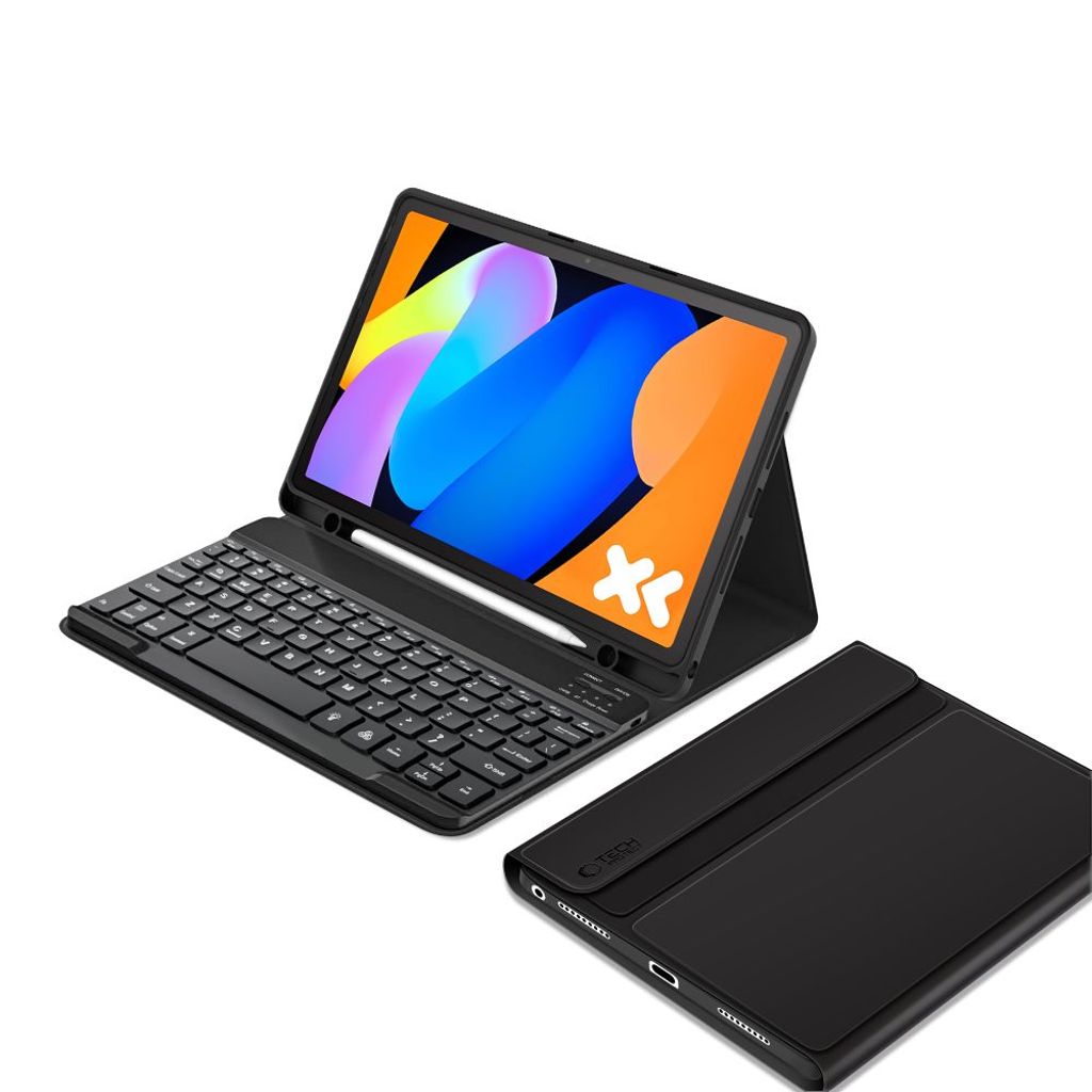 Tech-Protect SC Pen med tastatur Etui til Lenovo Idea Tab 11" - Svart