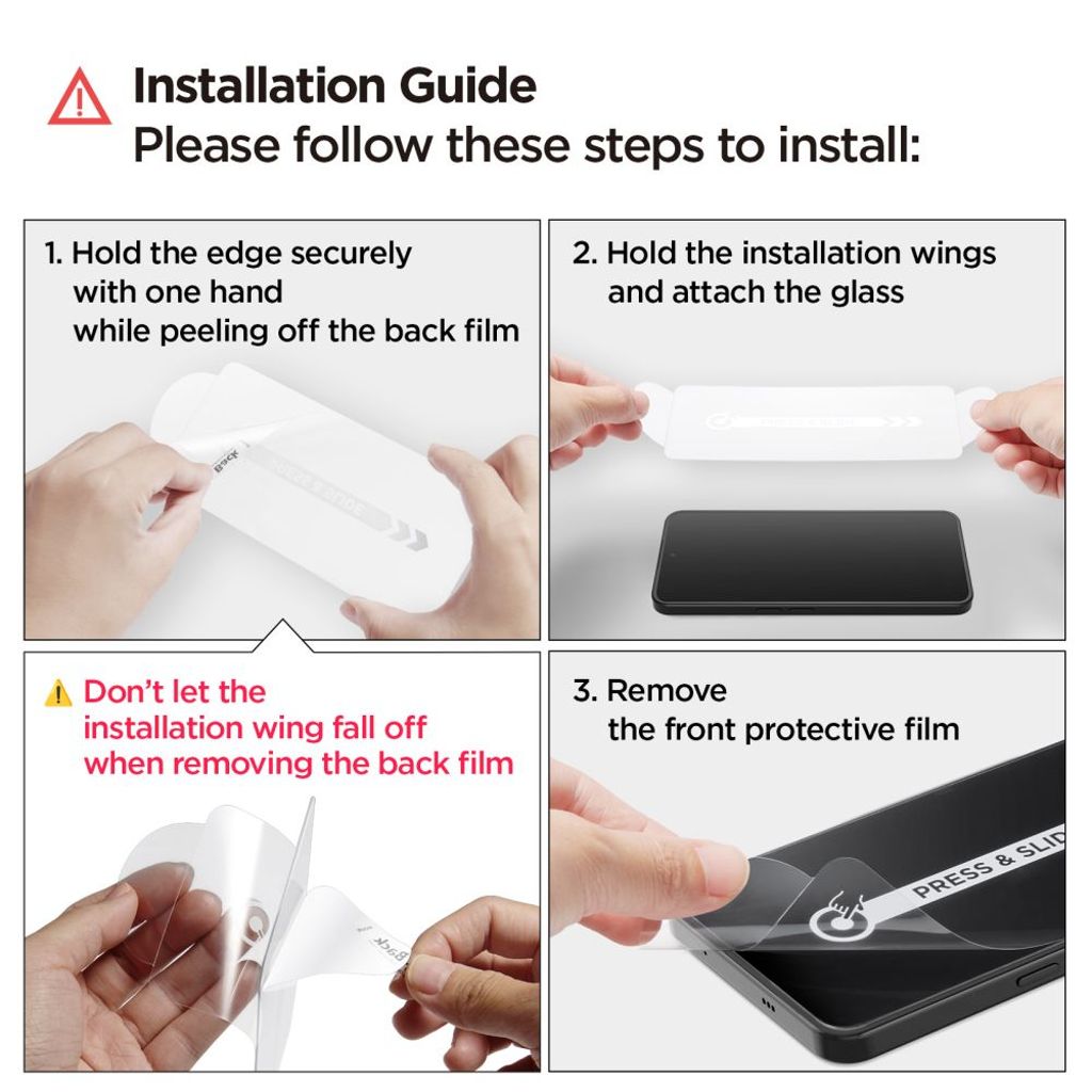 Spigen Glas.tR Slim 2-pack Screen Protector for Nothing Phone 3