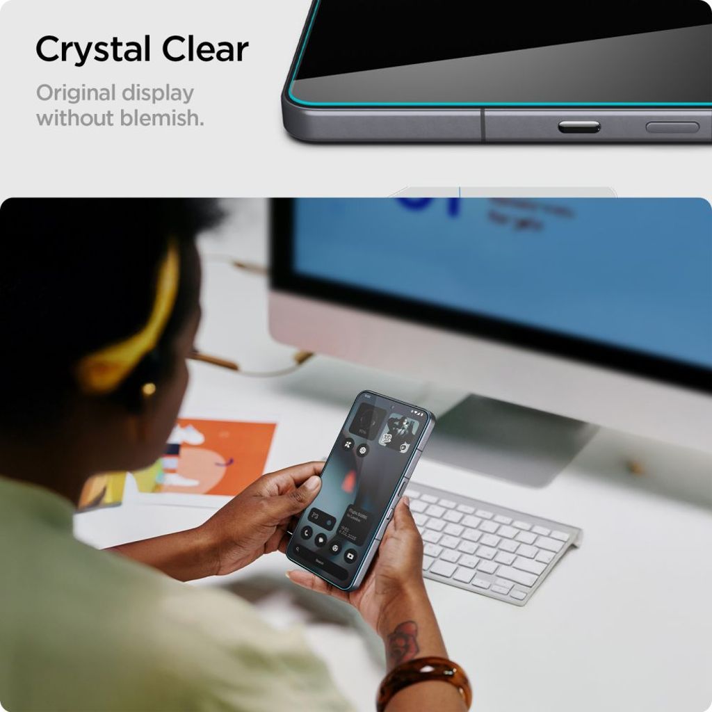 Spigen Glas.tR Slim 2-pack Screen Protector for Nothing Phone 3