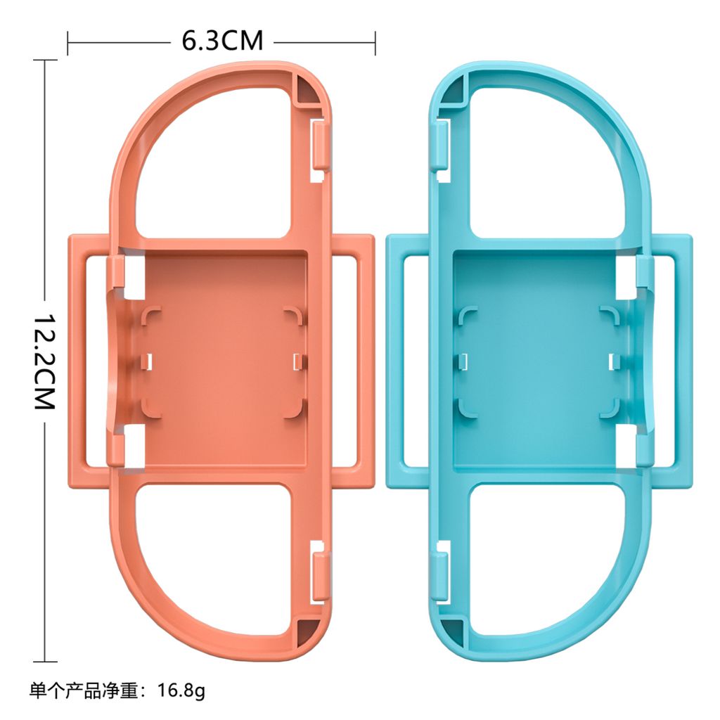 15-in-1-lisävarustesetti Nintendo Switch 2:lle – oranssi/sininen