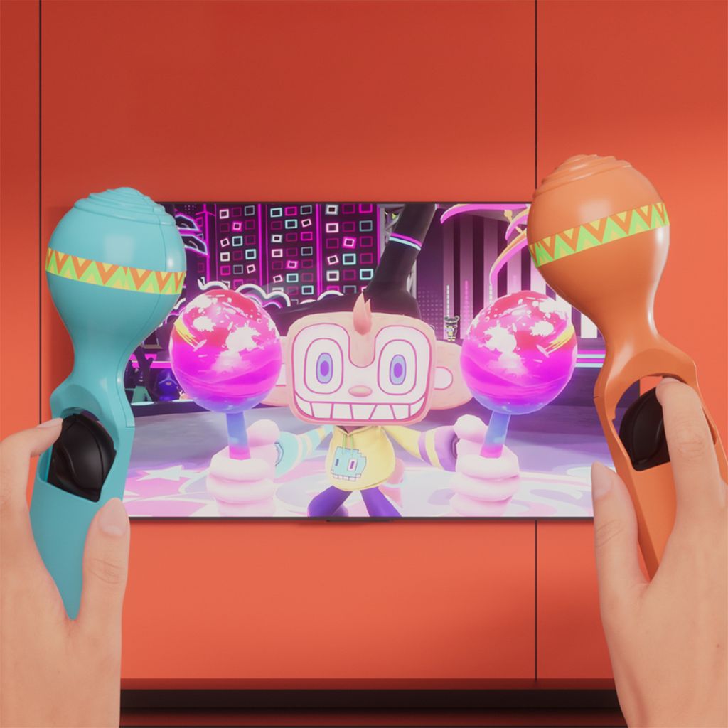 23-in-1 -lisävarustesetti Nintendo Switch 2:lle - oranssi/sininen