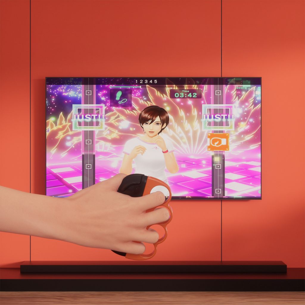 23-in-1 -lisävarustesetti Nintendo Switch 2:lle - oranssi/sininen