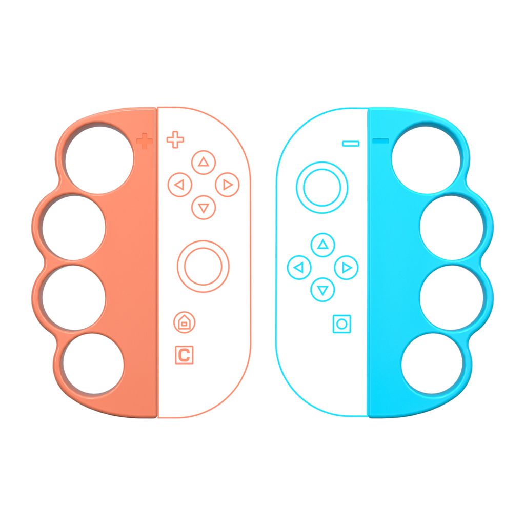 23-in-1 -lisävarustesetti Nintendo Switch 2:lle - oranssi/sininen