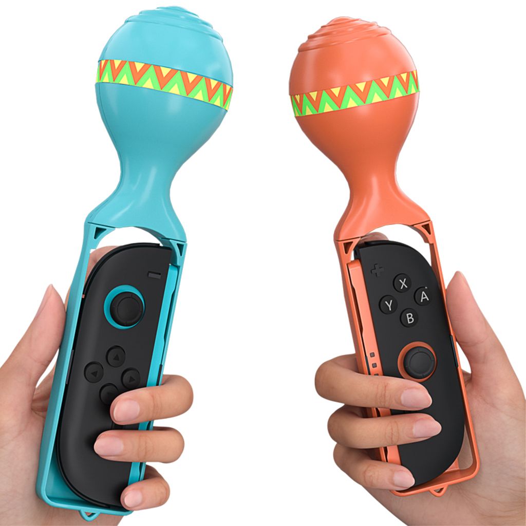 23-in-1 -lisävarustesetti Nintendo Switch 2:lle - oranssi/sininen