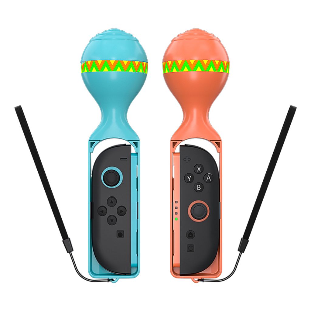 23-in-1 -lisävarustesetti Nintendo Switch 2:lle - oranssi/sininen