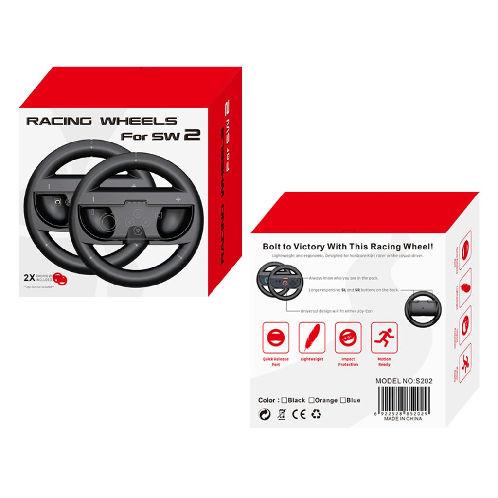 Nintendo Switch 2 Joy-Con -ohjainratti, 2 kpl – musta