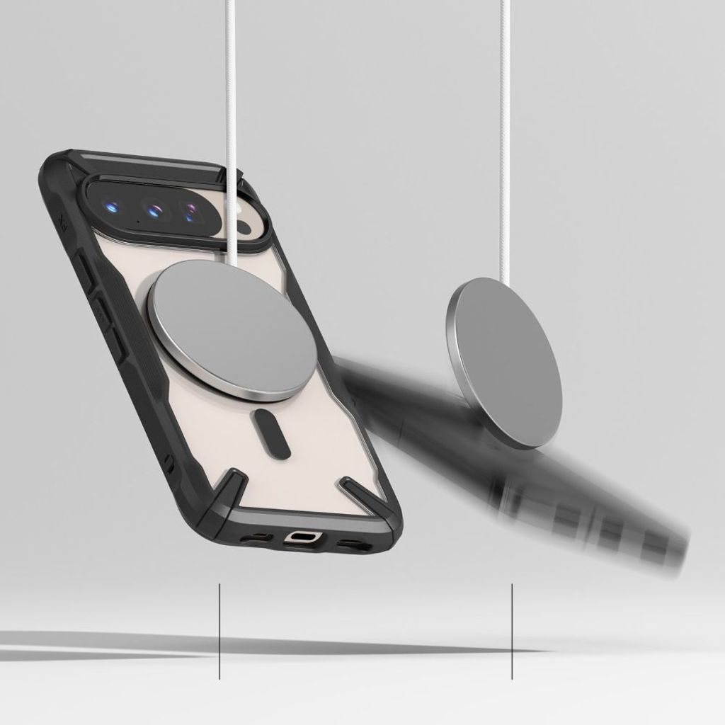 Ringke Fusion X MagSafe Kuori Google Pixel 10 / 10 Pro - Musta