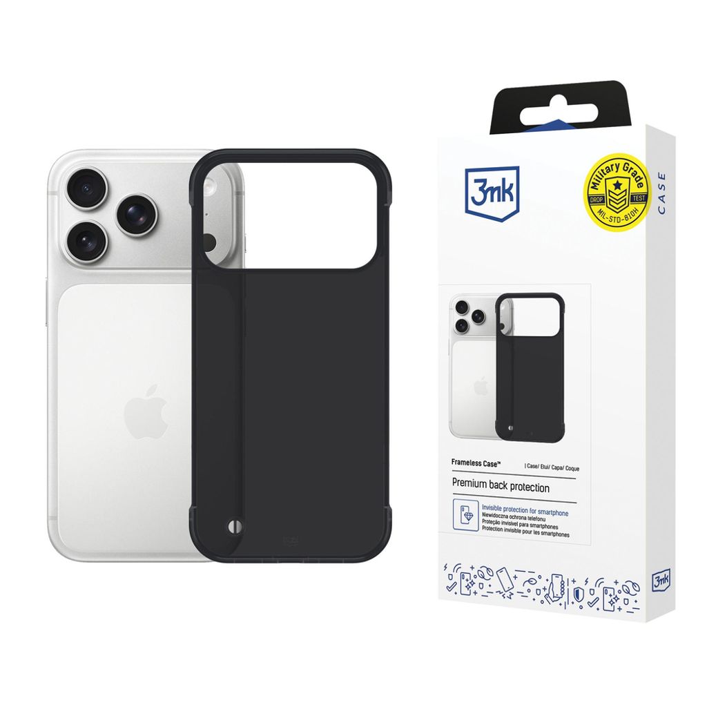 3mk Just20g MagSafe Cover till iPhone 17 Pro - Sort